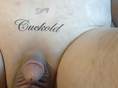 Chastity Machine Pegging - Sissy Cuckold - Uncaged Small Dic