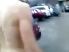naked boy in the street