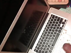 (PT4) Gave My Macbook Laptop A Facial _ solo young college black male masturbation nympho