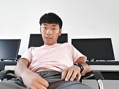 china boy cum Masturbation cute teen university media room