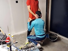 Finally Fucked My Co Worker Bareback During Construction Work