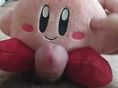 Playing with Kirby Plush