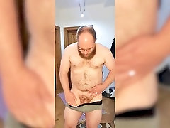 very first clothed, then I showcase my hot hairy column