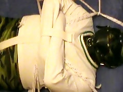 Restrained and silenced - intense BDSM session with bondage and domination